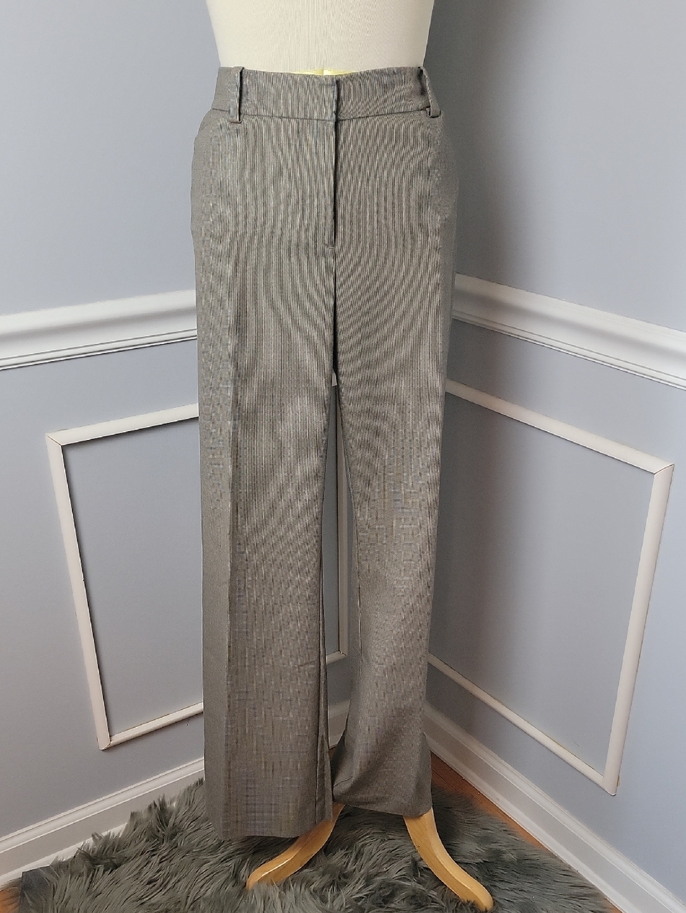 ANN TAYLOR Signature Women's Straight Leg Professional Career Dress Pants 10